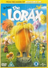 The Lorax (2012) DVD, Zac Efron, Taylor Swift, Danny DeVito [Region 2, 4, 5]