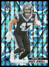 Josey Jewell 2025 Panini Mosaic #248 Blue Reactive Carolina Panthers