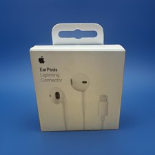 Apple EarPods with Lightning Connector In Ear Canal Headset - White