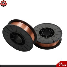 2 Roll ER70S-6 .023" (0.6 mm)  20 Lbs Mild Steel MIG Welding Wire New