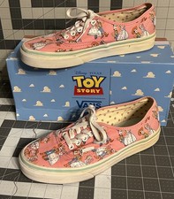 Vans Unisex Rosa Blanco Disney Pixar Toy Story Colaboración Tenis Película 7M/Caja 8.5W