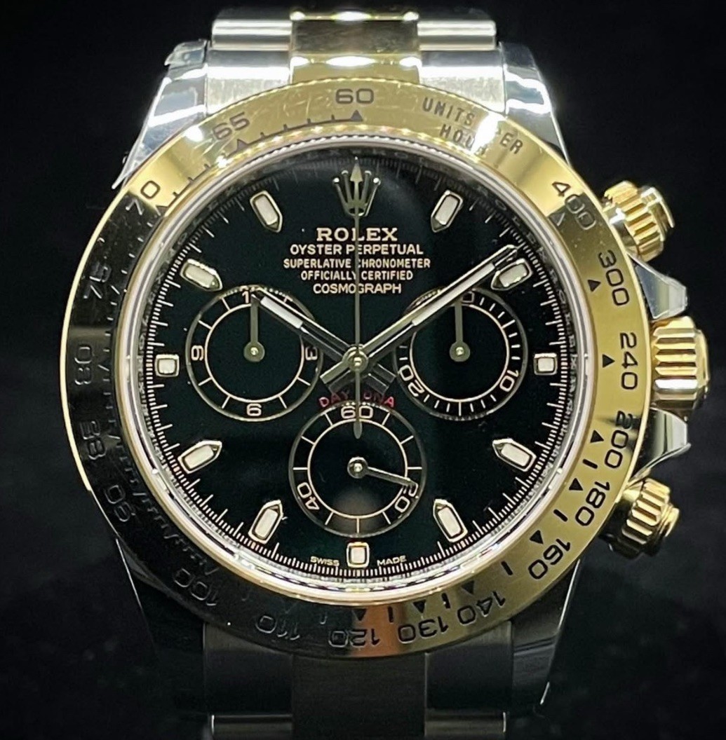 Rolex Daytona 116503 Black Dial DISCONTINUED Two Tone Yellow Gold - 2023