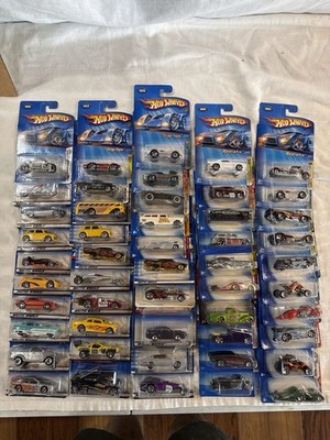 Hot Wheels Lot ~50 Carded Cars 2004 2006