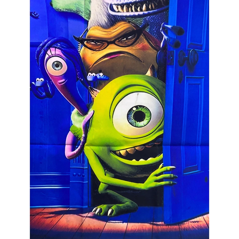 Monsters Inc Disney Pixar Birthday Party Backdrop Photo Booth 3ft x 5ft NEW - Image 2 of 4