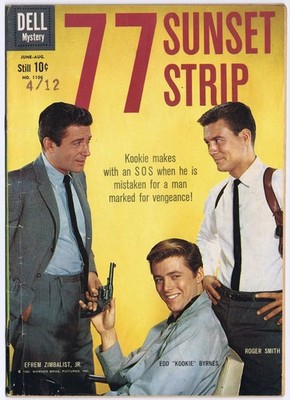 FOUR COLOR # 1106 77 SUNSET STRIP US Comic 1960 Alex Toth