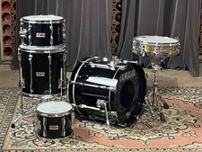 yamaha YD9000 recording custom piano black jazz set 18x14 10/12/14 snare SD493