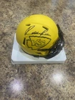 Kansas City Chiefs Rashee Rice Signed Mini Helmet JSA COA NFL w/ VISOR