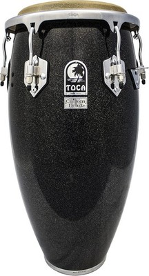 Toca Tumba Drum Custom Deluxe 12 1/2'' Bison Head - Black Sparkle