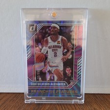 Panini 2024-25 Donruss Franchise Features Shai Gilgeous-Alexander #27 Holo Purp…