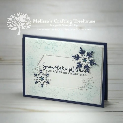 Stampin' Up! TANTOS TROQUELES COPOS DE NIEVE - Juego de 8 #414 - Imagen 7 de 11