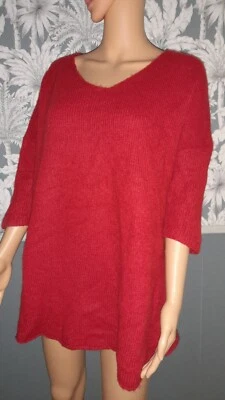 * AMERICAN VINTAGE *- Pull rouge Taille XS/S - Photo 1/4