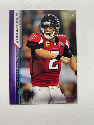 2015 Topps Field Access Adrenaline Rush #ARA-MR Matt Ryan  /25 Atlanta Falcons