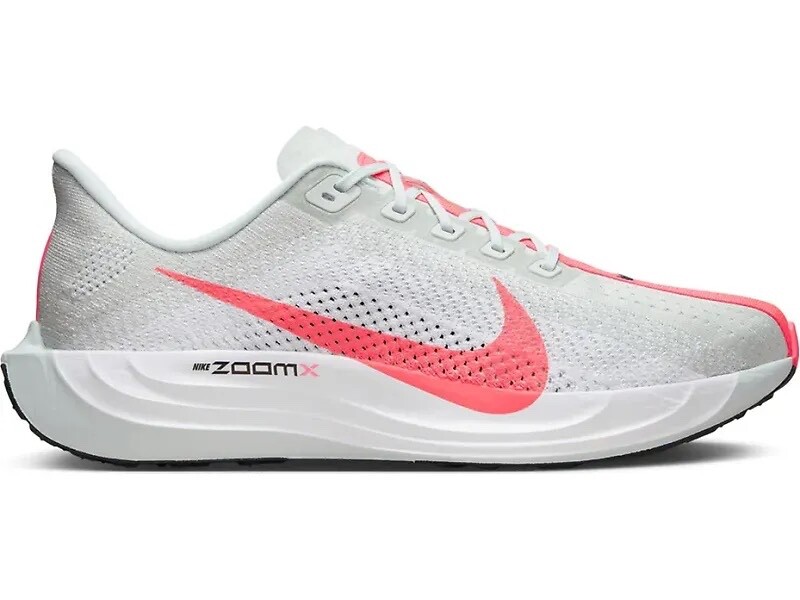 Men Nike Pegasus Plus Running Shoes Sneakers White Grey Hot Punch FQ7262 001