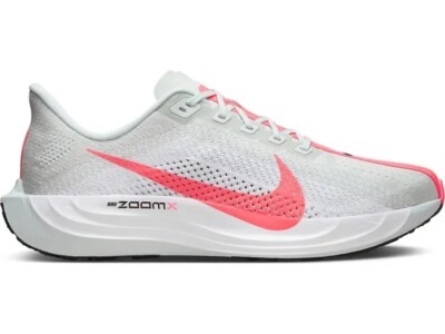 Men Nike Pegasus Plus Running Shoes Sneakers White Grey Hot Punch FQ7262 001