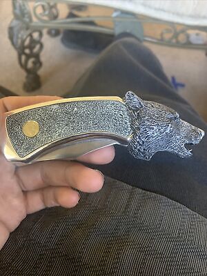 Franklin Mint Wolf knife | eBay Franklin Mint Wolf knife | eBay