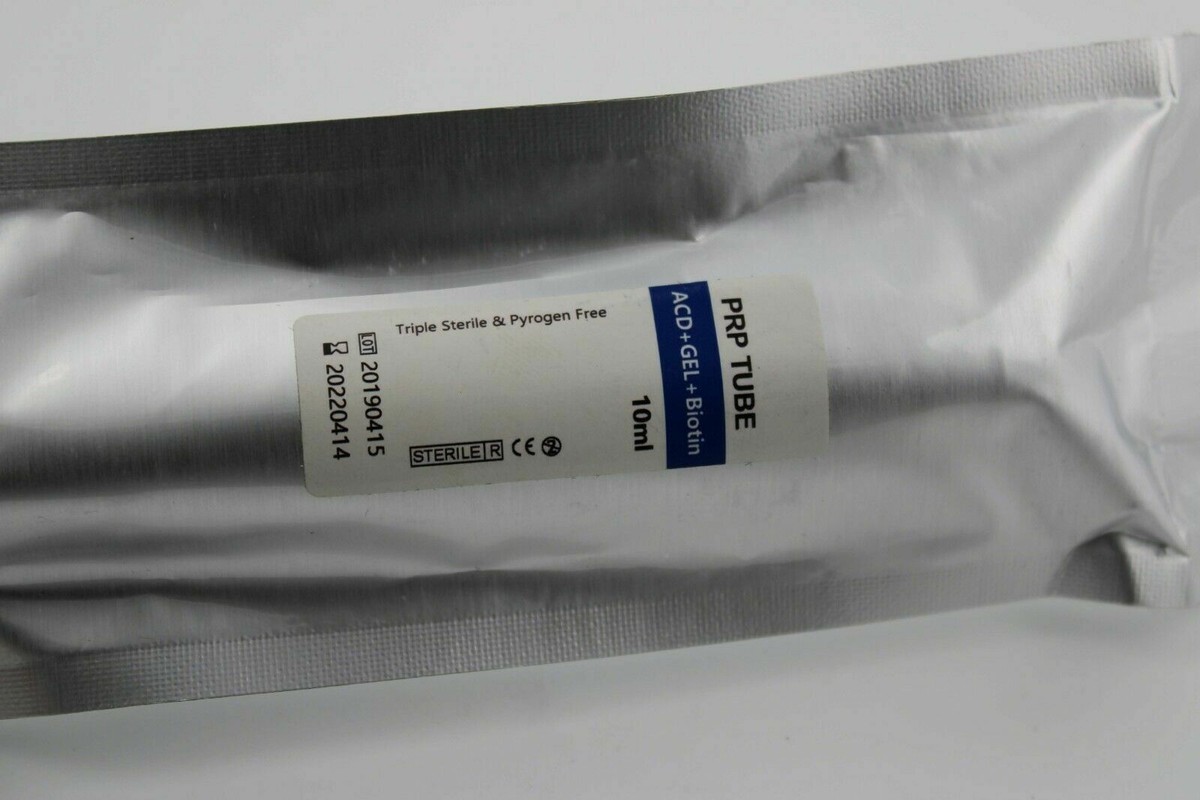 Prp Tube Acd Gel Biotin 10ml at ₹ 100/piece | Coimbatore | ID: 23885998597