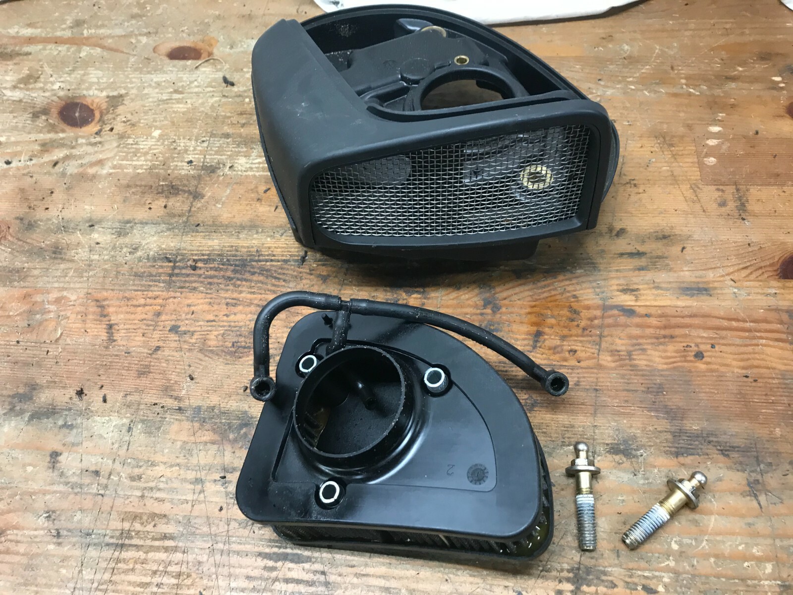 Harley davidson air filter housing with filter Pa66GF33 29000116