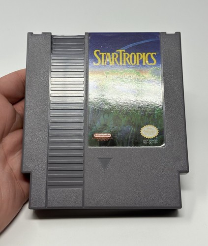 Star Tropics Nintendo NES. In Box, No Manual. With Clear Box Protector. - Picture 23 of 24