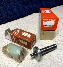 Machinist Tools: Sensitive Hand Feed 1/2" Arbor and a Rohm Keyless Chuck (NOS)