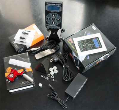 Tattoomaschine Set Profi Komplettset Rotary Tattoomaschine Studioqualität Set