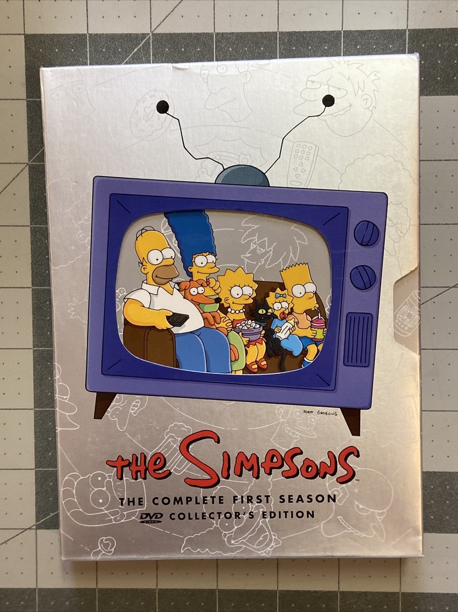 The Simpsons The Complete First Season DVD Collectors Edition