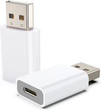 USB to USB C Adapter,USB-C Female to USB-A Male Adapter Compatible with Apple
