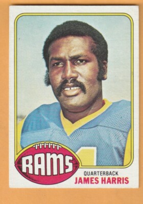 James Harris Los Angeles Rams 1976 Topps #18 Monroe Louisiana Grambling State