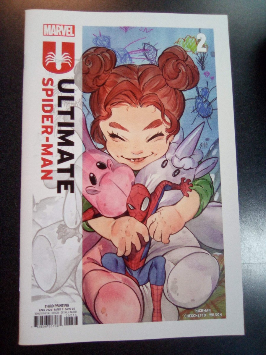 Ultimate Spider-Man #2 Peach Momoko 3rd Printing Variant Comic