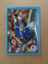2014  Topps   Brett Lawrie  #448  Toronto Blue Jays   (WM Blue)