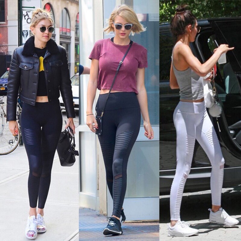 新品未使用　Alo Yoga Moto Legging S ブラック アローヨガ ALO Yoga Moto Black Mesh Detail Leggings S ($114) | eBay