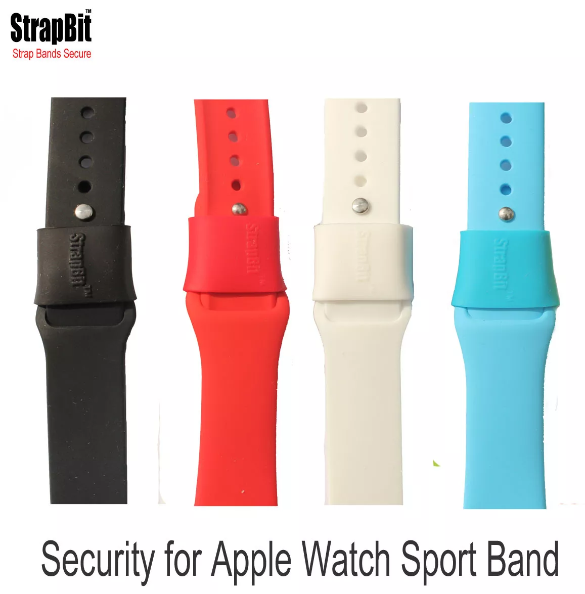 Apple Watch Sport Security Ring Prevents band strap from un