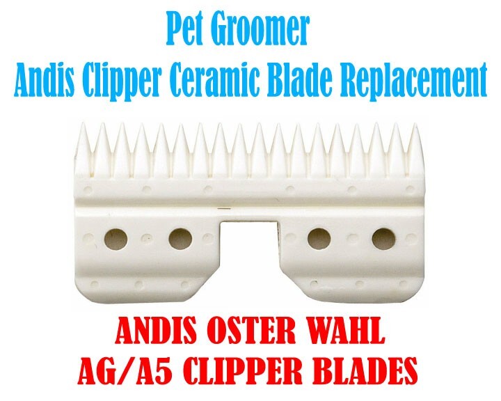 Ceramic Replacement Cutter Fits Most Andis Oster Wahl AG/A5 Clipper Blades