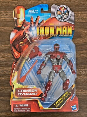 Hasbro - Iron Man - Legend Series Crimson Dynamo (2010) SEALED
