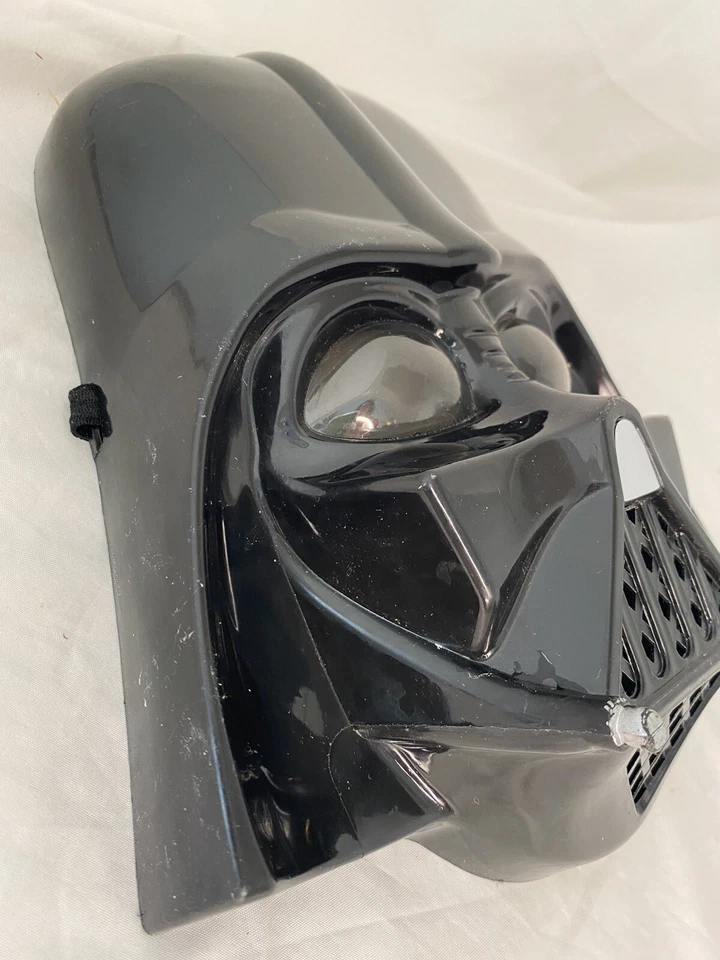 Vintage Star Wars Kids Darth Vader Hard Plastic Costume Face Mask Rubies 2016 - Image 4 of 4