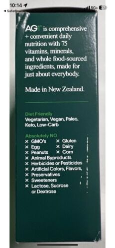 AG1 Athletic Greens 5 Servings Individual Packs x 12 Grams Each Expires 07/2025 - Picture 4 of 4