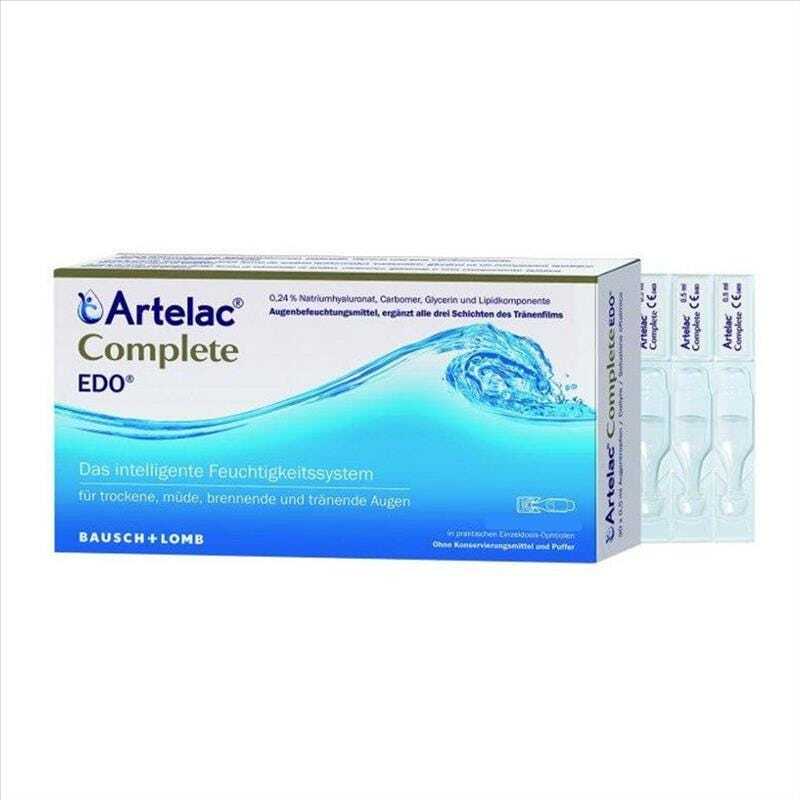 Artelac Complete Difesa Secchezza Oculare 10 Unità Monodose Da 0,5 ml