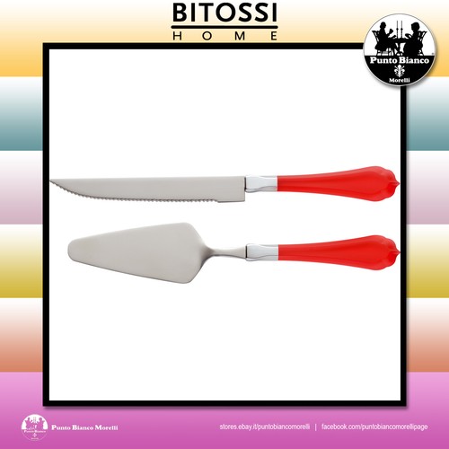 BITOSSI HOME. ROMANTIC Set pala e coltello torta | Set of cake knife and server - Picture 4 of 4