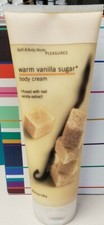 NEW Bath And Body Works Warm Vanilla Sugar Body Cream, NOS, 8 Oz