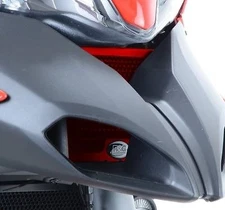 R&G Racing Black Oil Cooler Guard For 2010-2014 Ducati Multistrada 1200