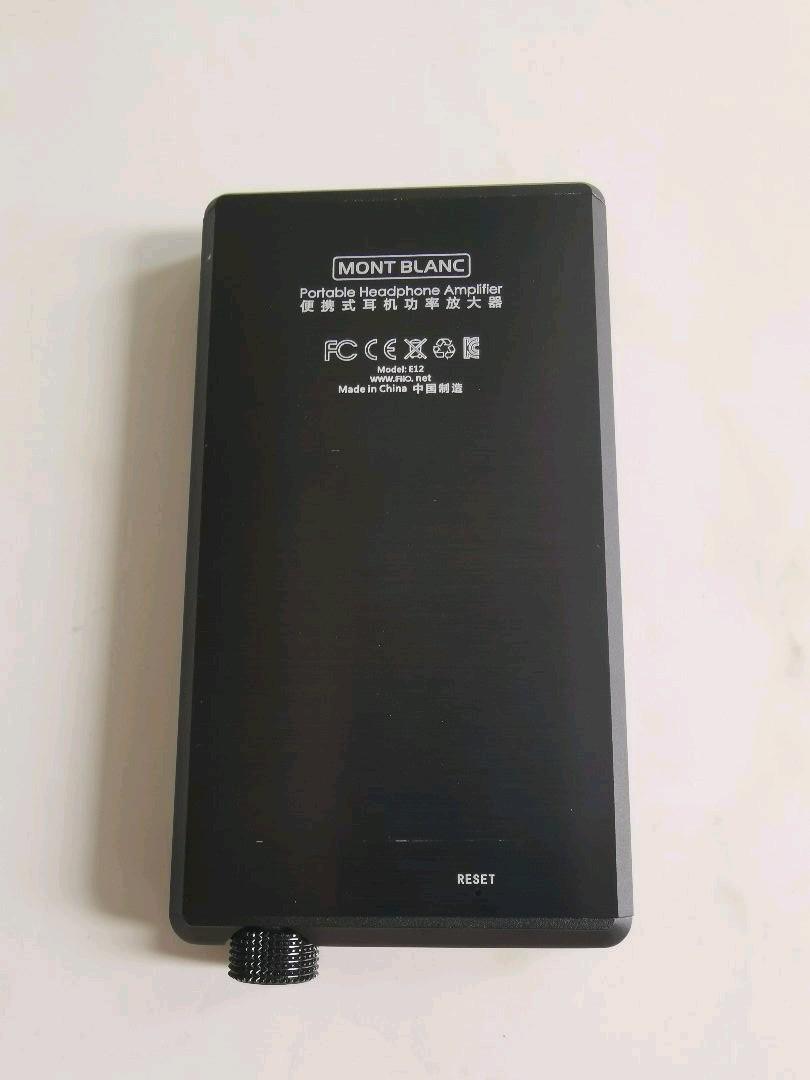 FiiO E12 Mont Blanc Portable Headphone USB Amplifier Black
