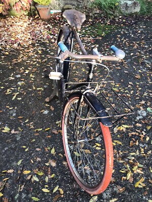 Vélo Ancien Porteur Augustin Ringeval - Années 1940/50, Cadre Acier Vert, France