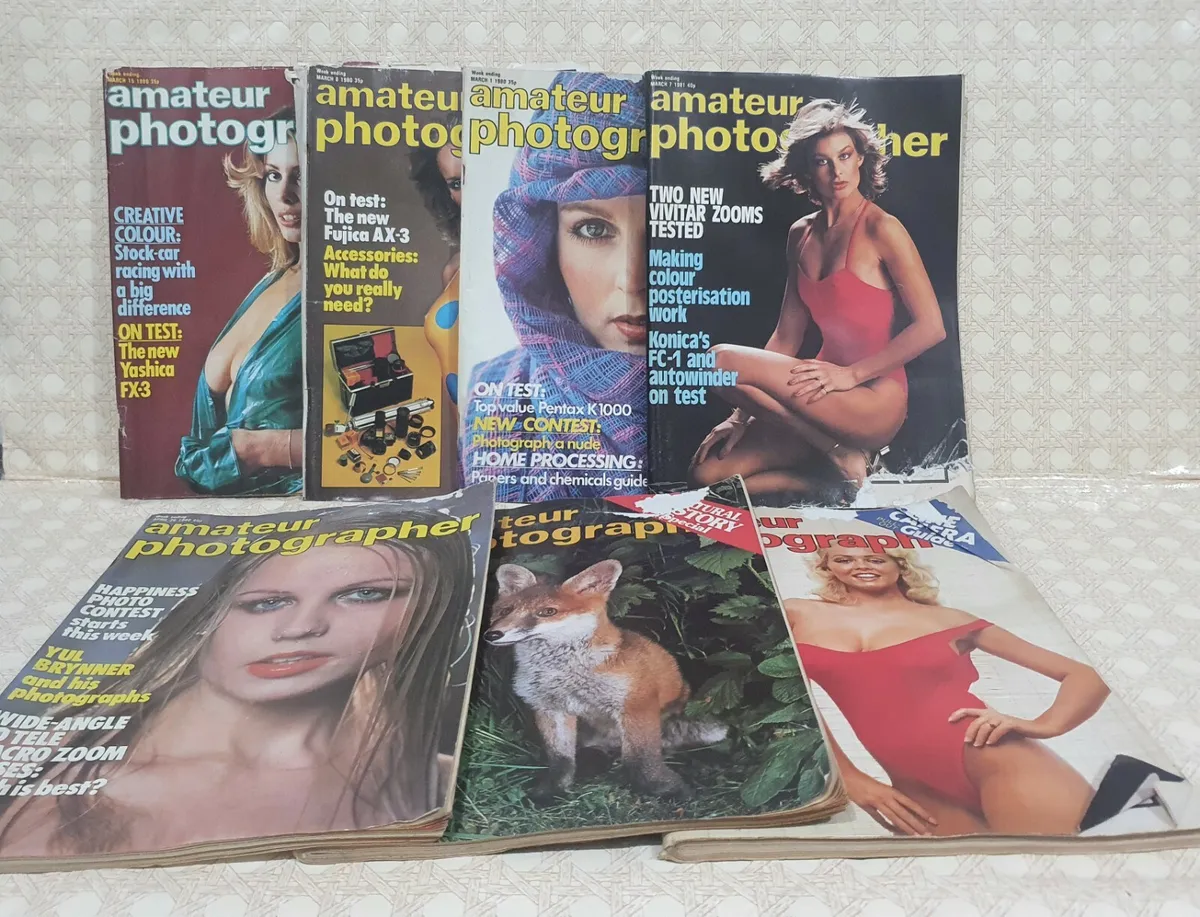 7 X Amateur Photographer Magazines x6 from 1980 x 1981 eBay