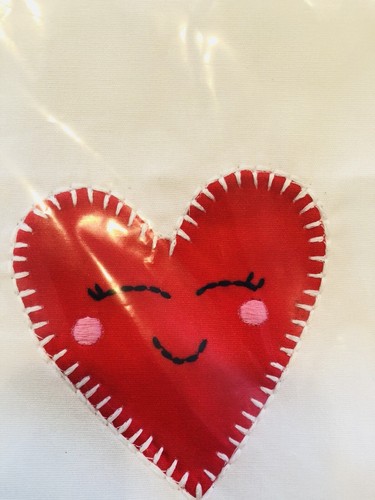 Pottery Barn Kids Valentines Day Heart Napkins Set Of 4 New Sold Out Red White - Picture 2 of 4