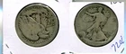 1916 D WALKING LIBERTY SILVER HALF DOLLAR GOOD 7202S