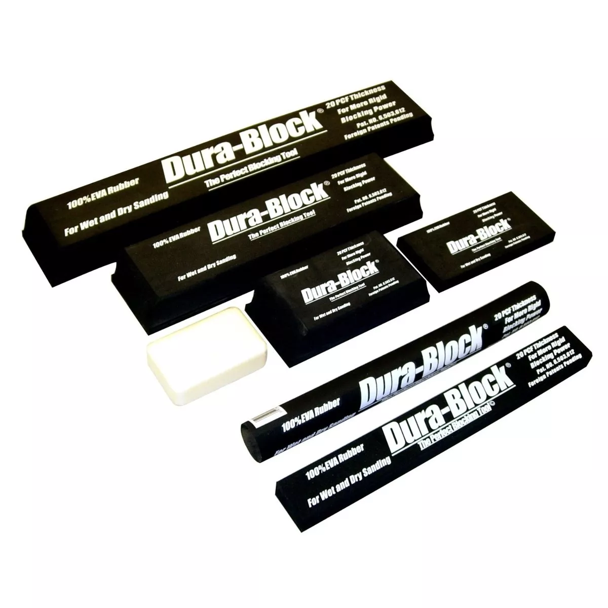 Dura Block Hook and Loop Automotive Auto Body Sanding Block