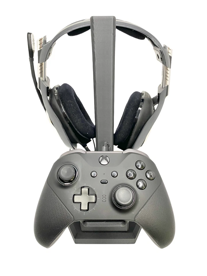 Xbox Elite Controller Series 2 & Headphone Stand Combo Charging Desk Dock Mount - Image 2 of 4