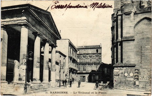 CPA NARBONNE - 4 heures du matin - Arrestation du Dr FERROUL (125390