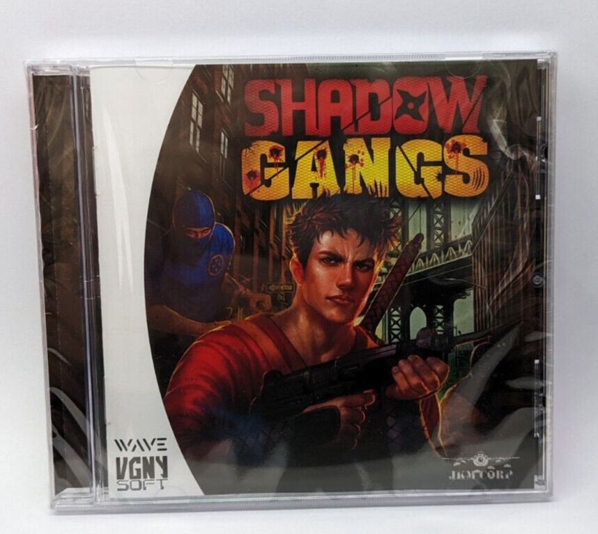 Shadow Gangs Dreamcast RegionFree NTSC-J-US VGNY Wave Arcade