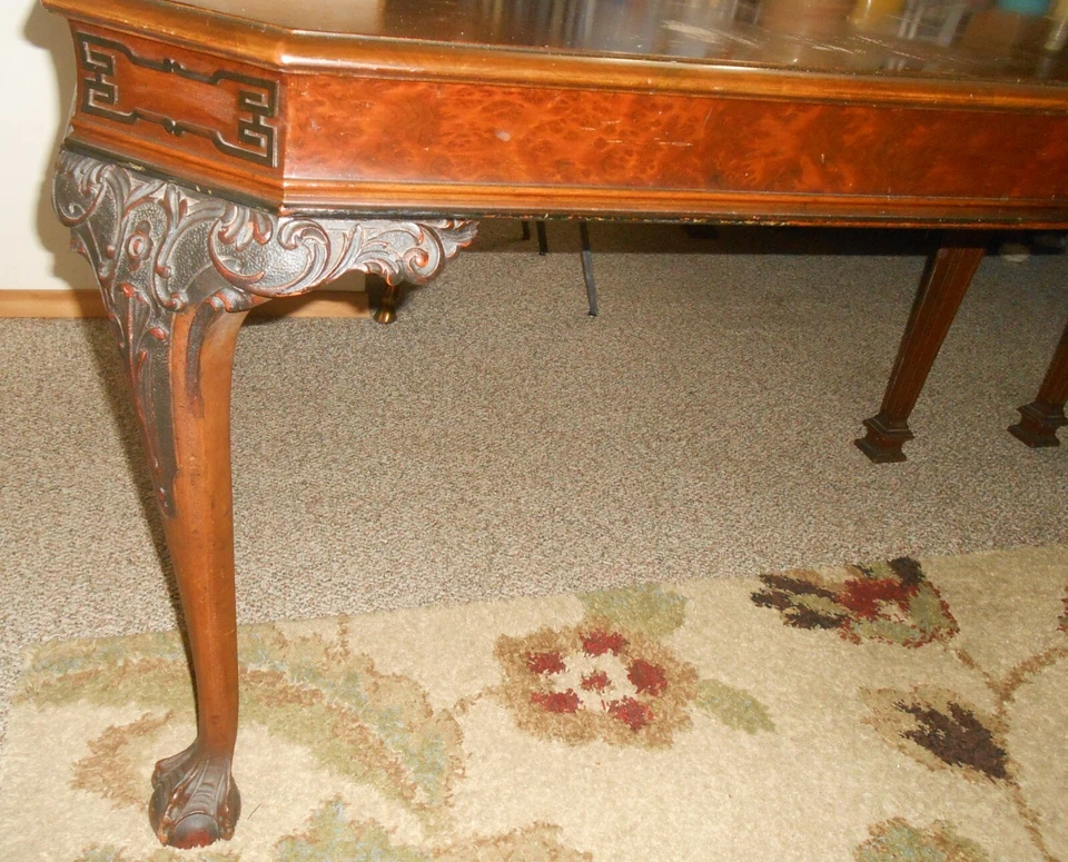 Berkey & Gay Vintage Custom Table Made For The Gay Family - Image 3 of 4