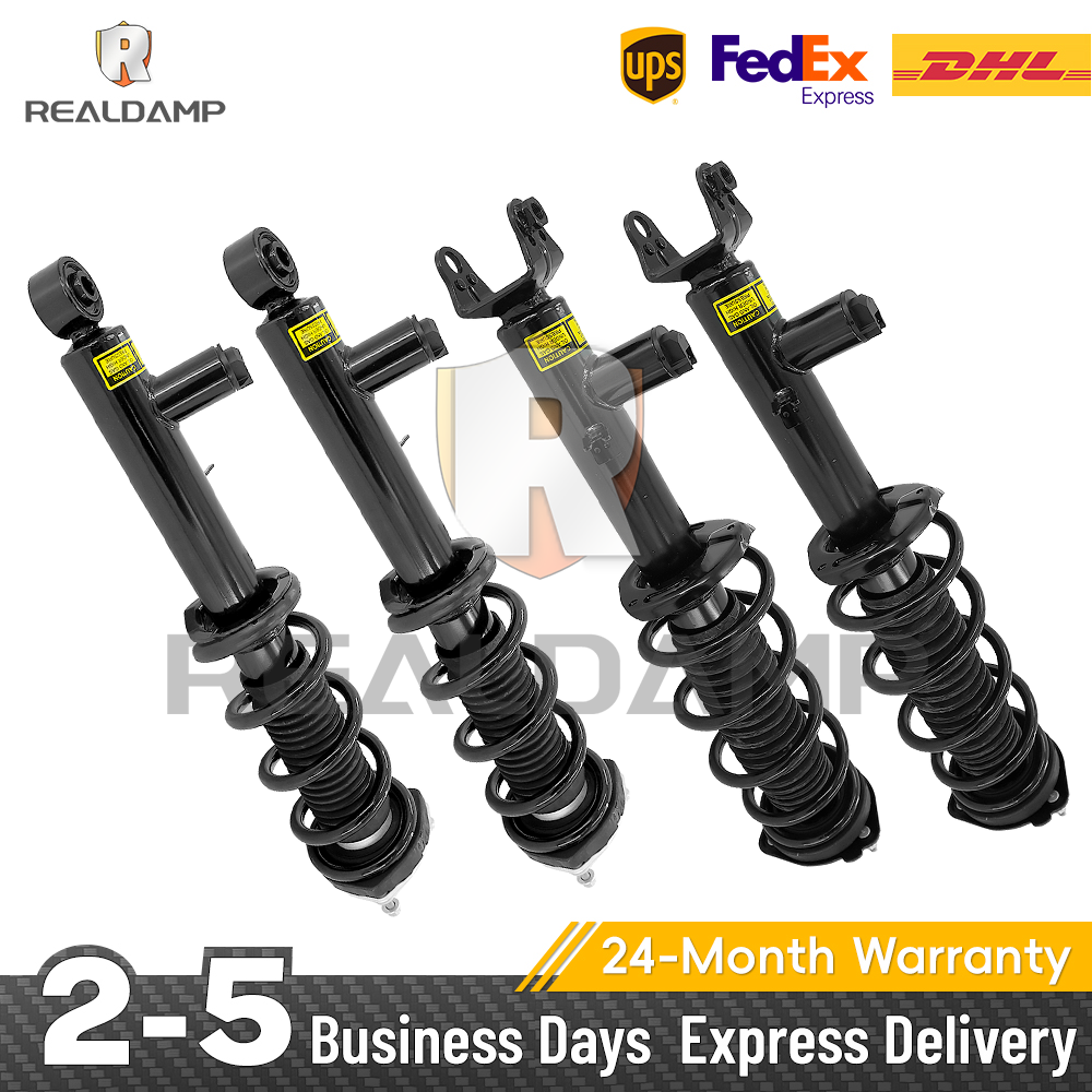 Adaptive Suspension Front Rear Shock Struts for Infiniti Q50 Q60 Sport RWD 2016